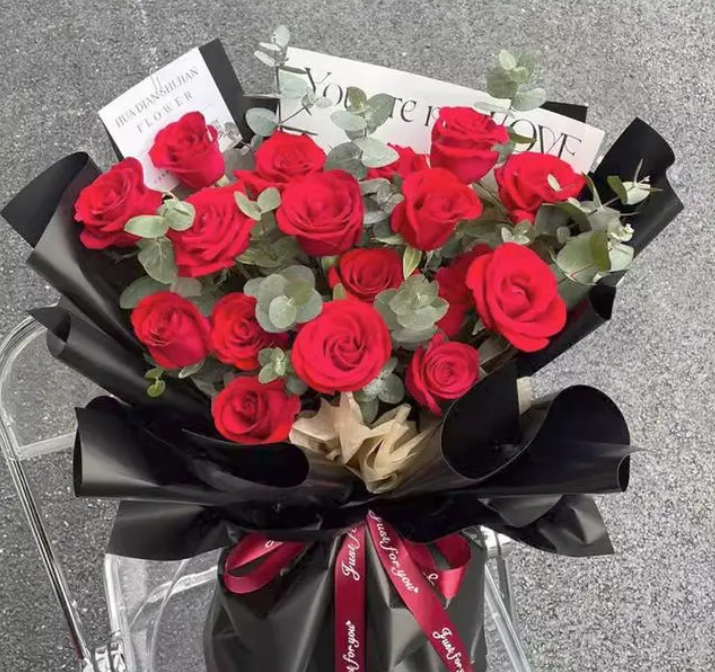 送妻子19朵红玫瑰花保举